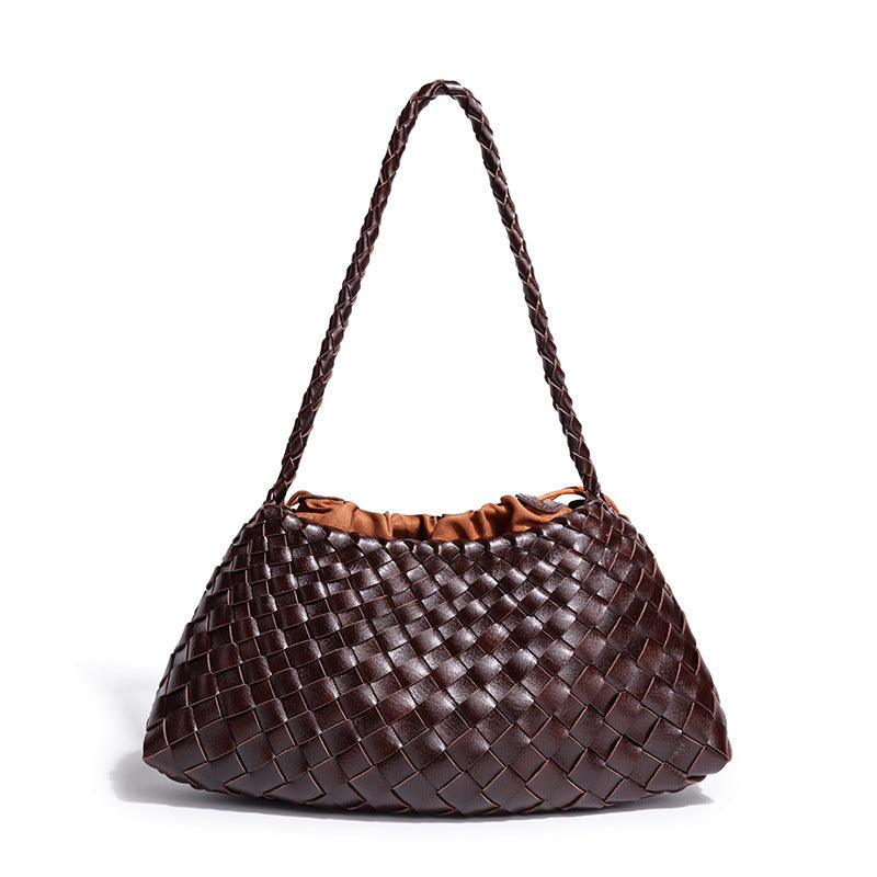 W&W Mode | Schultertasche Mit Geflochtenem Design