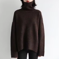 Lockerer Rollkragenpullover