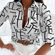 WW | Sommerliche Stylische Bluse Perfekt Für Frühling Und Sommer