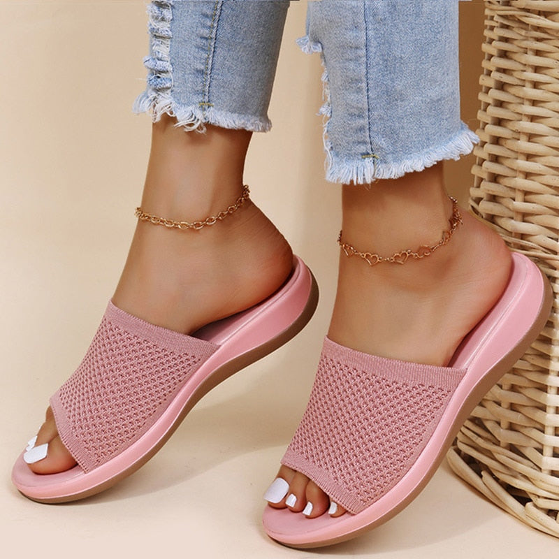 WW | Damen Orthopädische Slipper Bequeme Und Atmungsaktive Sommer Damen Slipper