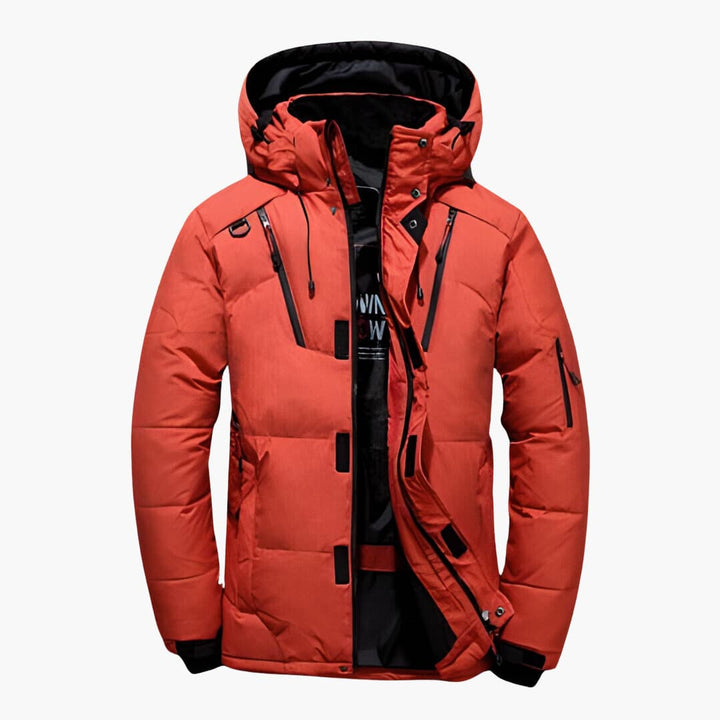 W&W Mode | Herren Daunenjacke für Komfort bei kaltem Wetter