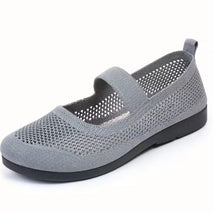 WW | Orthopädische Luftige Gestrickte Riemenflachschuhe