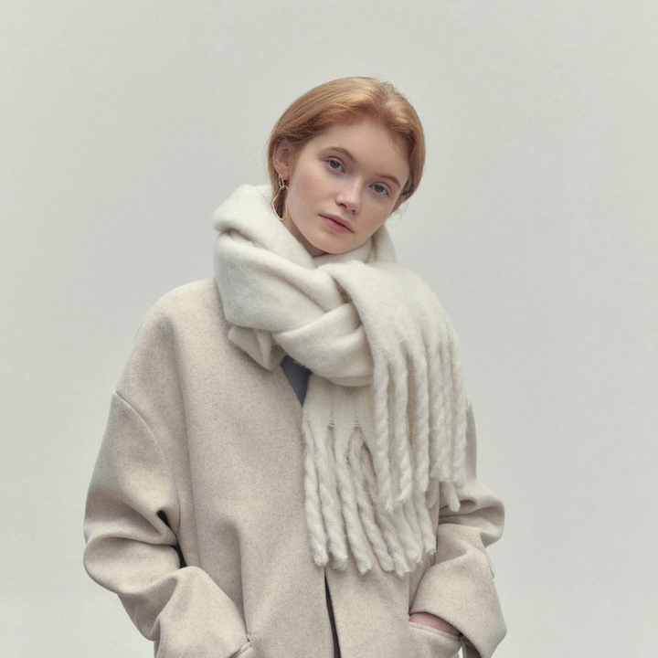 W&W Mode | Schal - luxuriöser weicher Damen Winterwrap