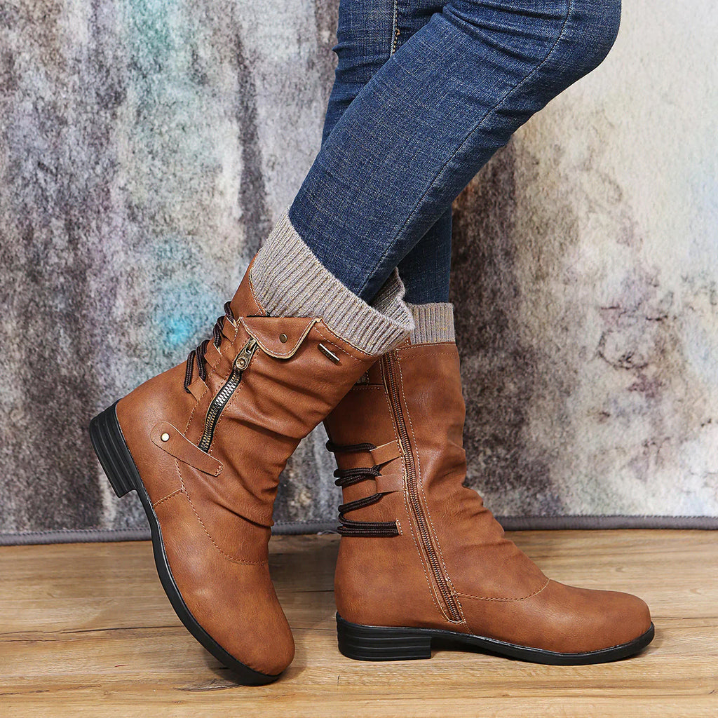 Super Komfortable & Kuschelige Damen Winterstiefel