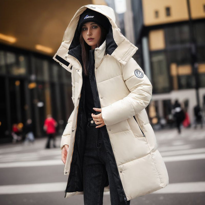 W&W Mode | Stylische Kapuzen Baumwolljacke mit Ärmellogo