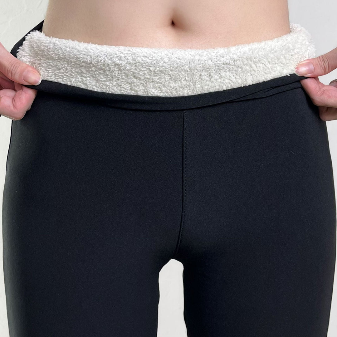 W&W Mode | Liebliche Fleece Hohe Taille Wollleggings