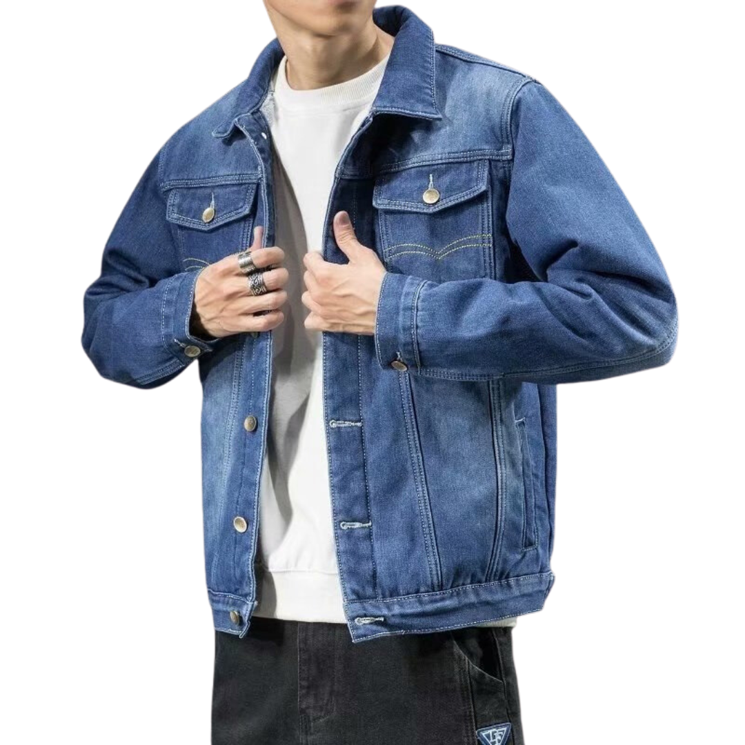 W&W Mode | Winter Herren Denim Jacke