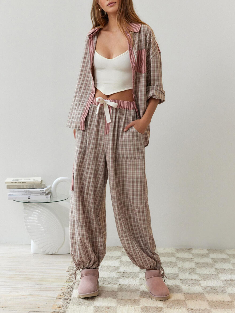 W&W Mode | Lockeres Pyjama-Set