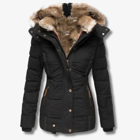 W&W Mode Warme Jacke mit Kapuze