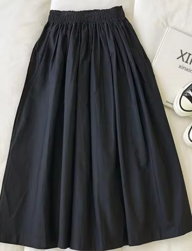 WW | Einreihige Damenröcke Mit Hoher Taille