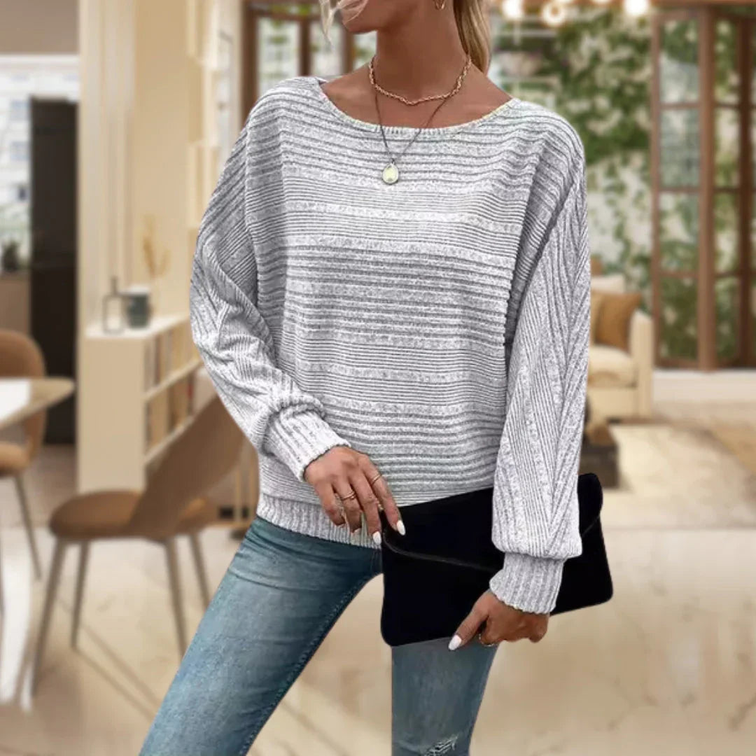 – Strickpullover aus Baumwolle