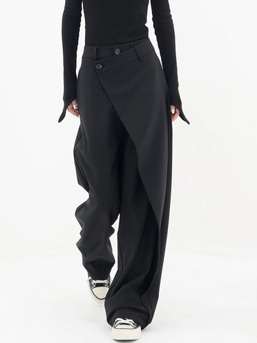W&W Mode | Asymmetrische Baggy-Hose