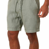 WW | Herren Leinen Sommer Shorts Kurze Hose Für Männer