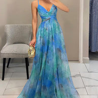 WW | Enchant My Love Print Maxi Kleid