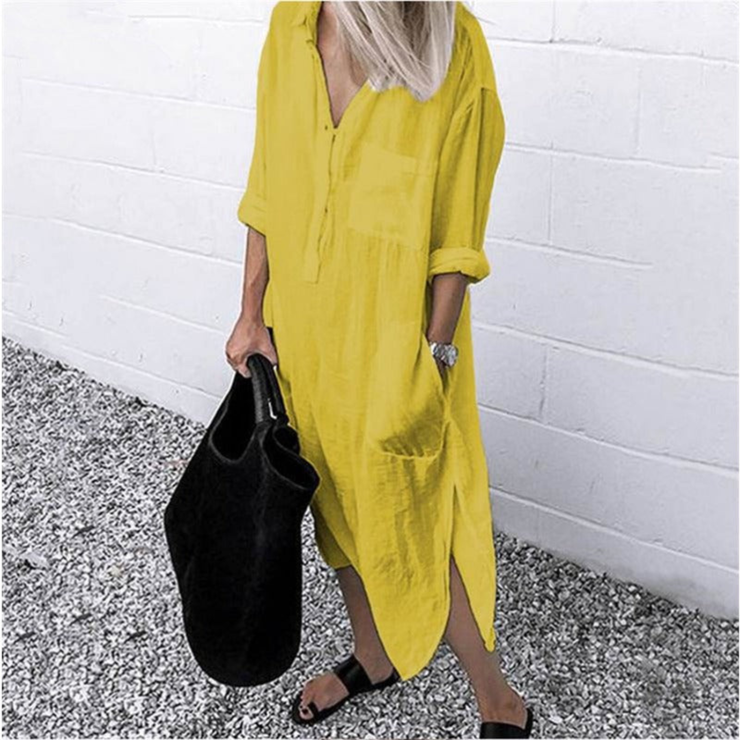 WW | stilvolles und bequemes langes Sommerkleid