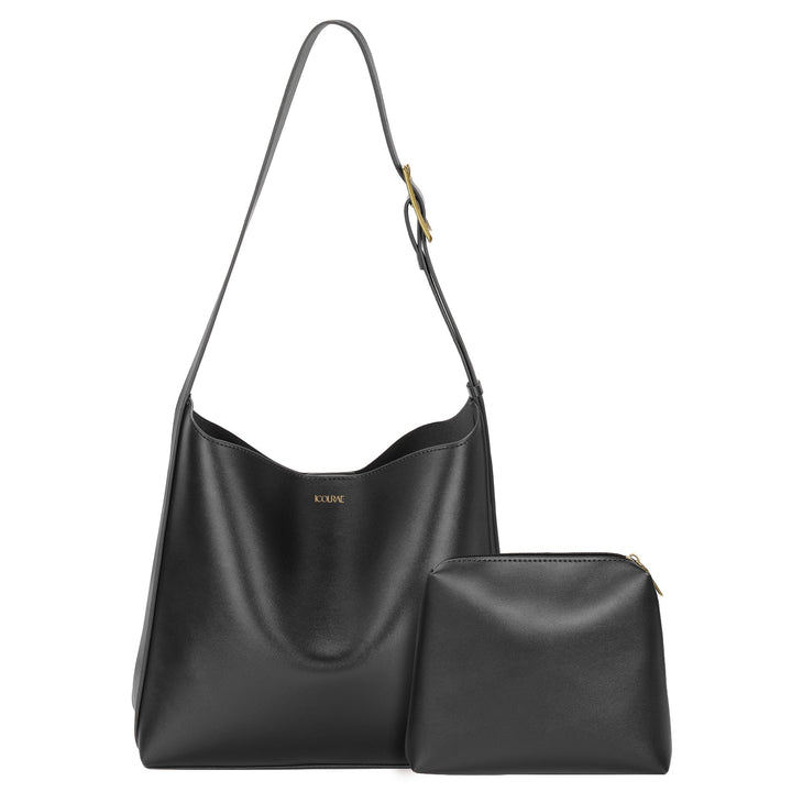 W&W Mode | Stilvolle Robuste Braune Geprägte Brusttasche