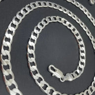 WW | 925 Sterling Silber Gesicht Kette