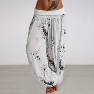 WW | Frauen Tie Dye Bedruckte Hose