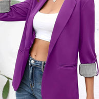 WW | Casual Blazer mit Offener Vorderseite für Damen | Stilvoll und Bequem