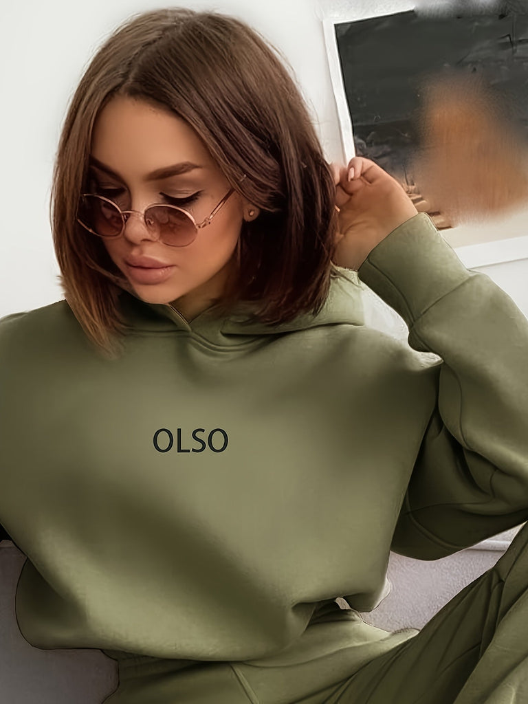 WW | Oslo Damen Set – Zweiteiliges Set aus Kapuzenpullover und Sweatpants für lässigen Stil und maximalen Komfort.