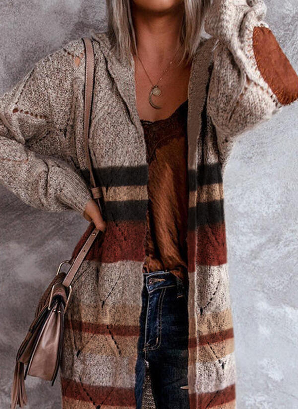W&W Mode | Modische Strickjacke mit Kapuze