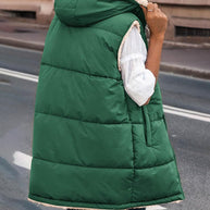 Thermoweste mit Kapuze