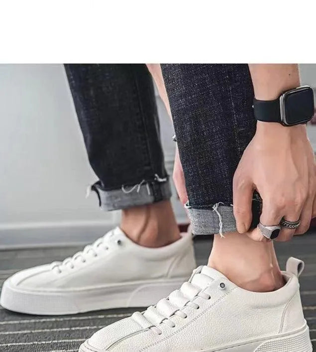 W&W Mode | Niedrige Sneaker für Herren aus Kunstleder