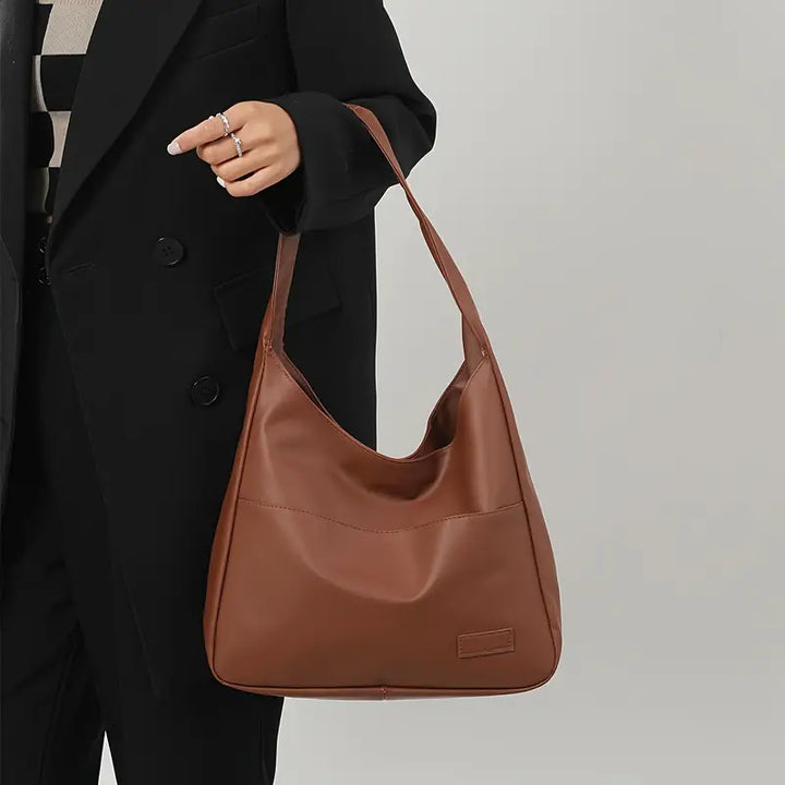 W&W Mode | Vegane Leder Hobo Tasche - Stilvoll und Nachhaltig für Damen