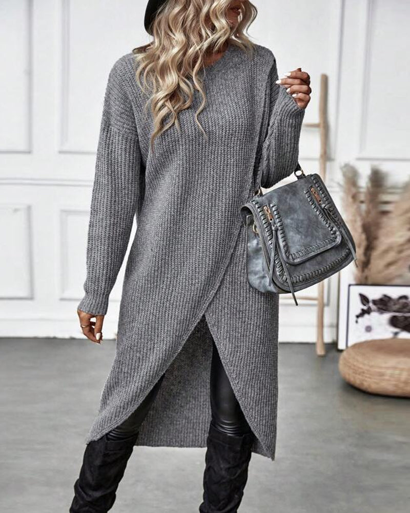 W&W Mode | Winter Pulloverkleid – Stylisch Und Wärmend Für Die Kalte Saison