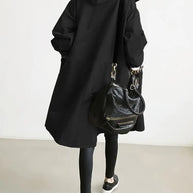 Trenchcoat mit Kapuze und Kordelzug