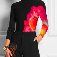 WW | T Shirt mit Stehkragen