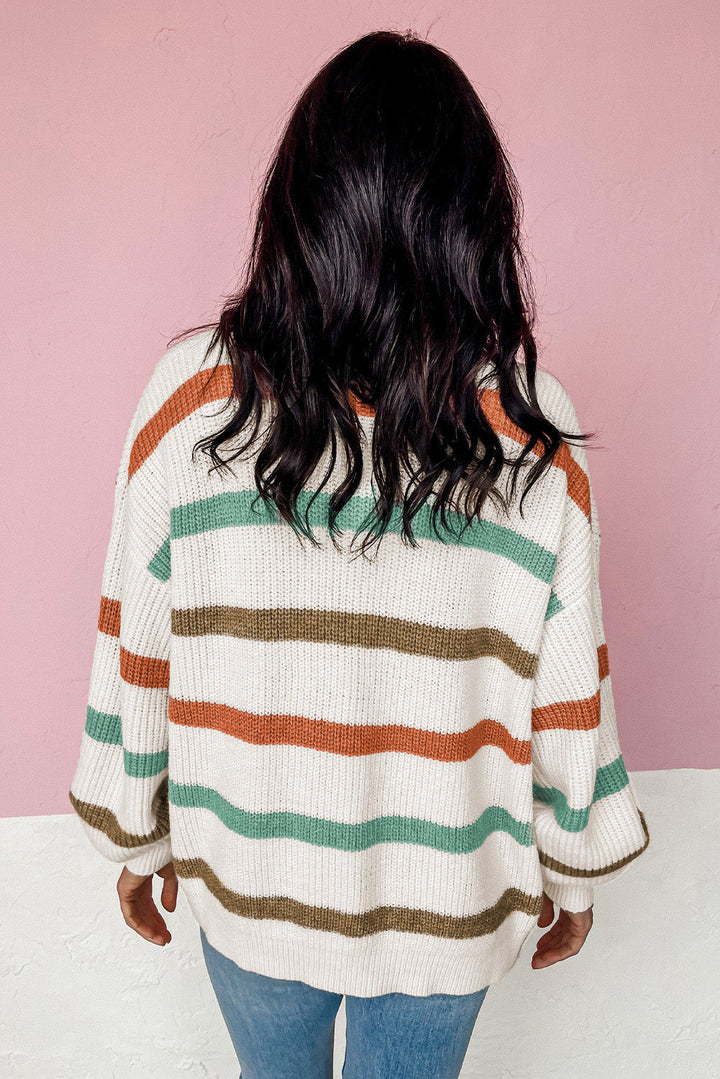 W&W Mode | Strickweste Mit Überschnittenen Schultern Für Frauen