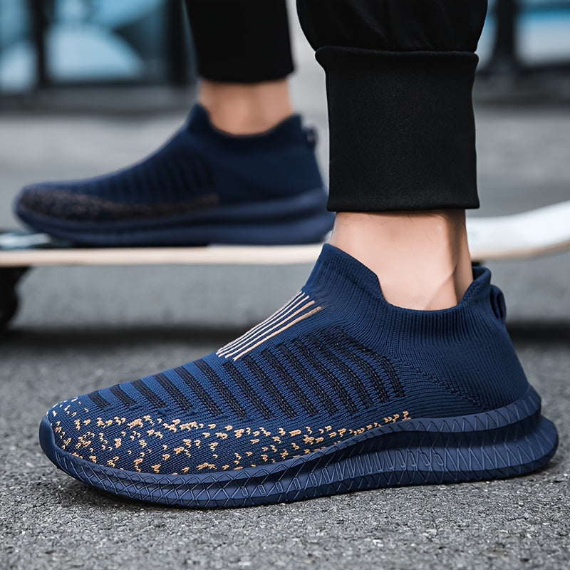 WW | Atmungsaktive Slip-On-Sneaker mit Strick-Obermaterial