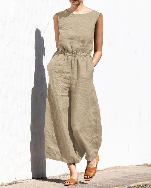 WW | Klassischer Baumwoll Jumpsuit