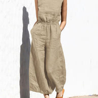WW | Klassischer Baumwoll Jumpsuit
