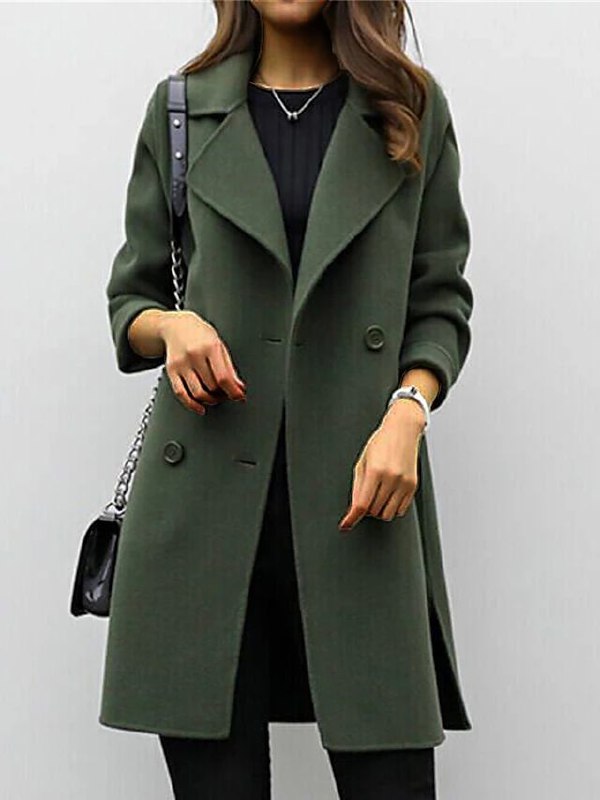 WW | Wool Coat Autumn Winter Women