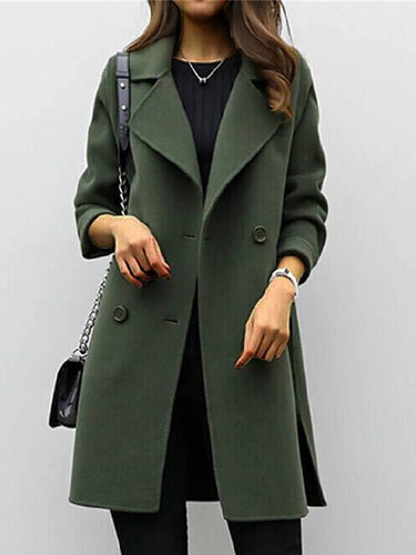 WW | Wool Coat Autumn Winter Women