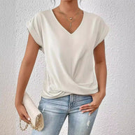 WW Damen-T-Shirt – Unregelmäßiger Schnitt