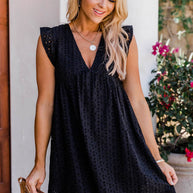 WW | Stilvolles Kurzes Kleid