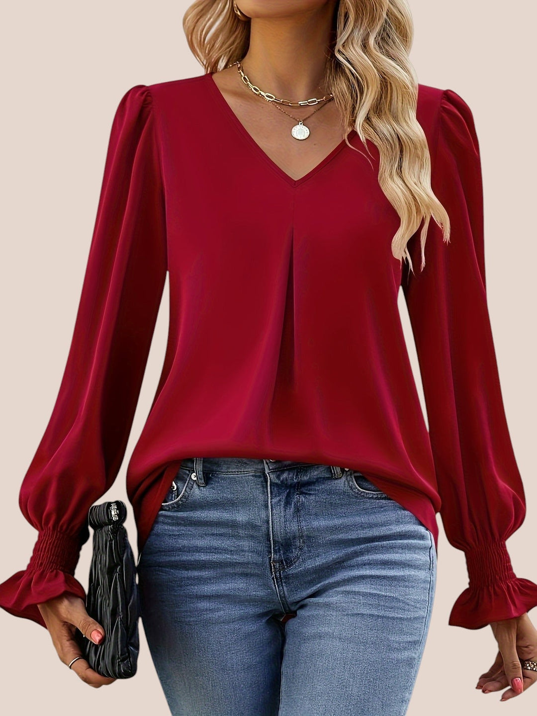 W&W Mode | Elegante Weiche Bluse