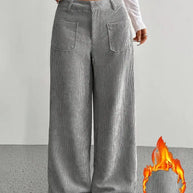 WW | Cordhose Mit Weitem Bein Für Frauen