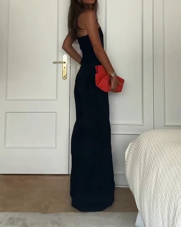 WW | Eleganter Off Shoulder Jumpsuit Für Damen