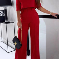 WW taillierte Weitbein-Mode-Tops