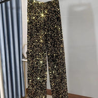 WW | Weite Sonnenhose mit Pailletten