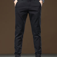 WW | Baumwoll Herren Chino Hose, Reguläre Passform, Dehnbarem Stoff