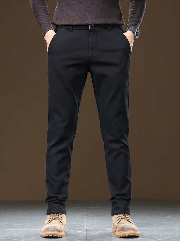 WW | Baumwoll Herren Chino Hose, Reguläre Passform, Dehnbarem Stoff