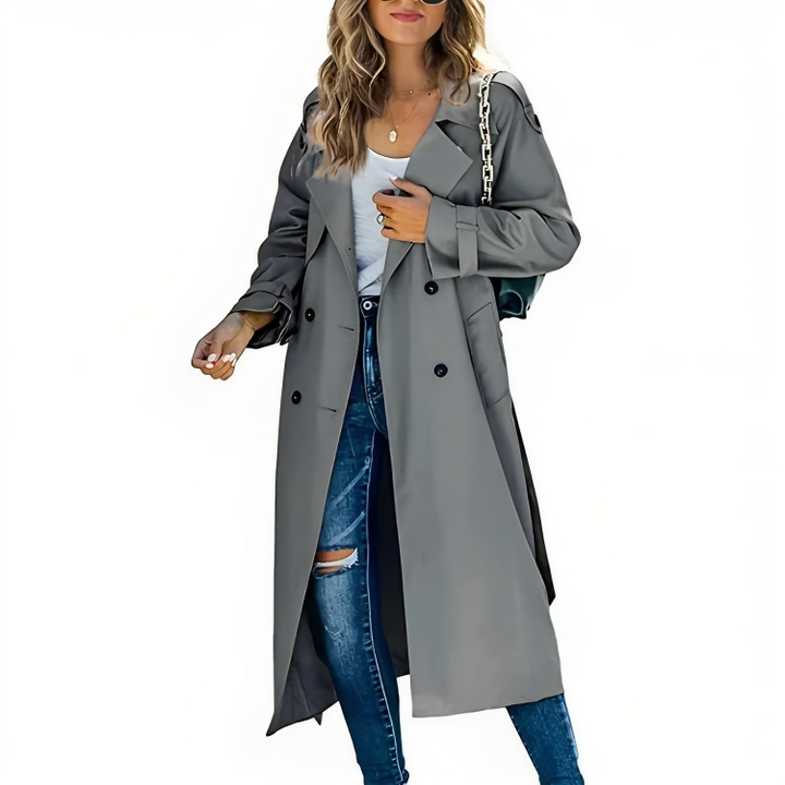 W&W Mode - Eleganter Streetwear-Trenchcoat