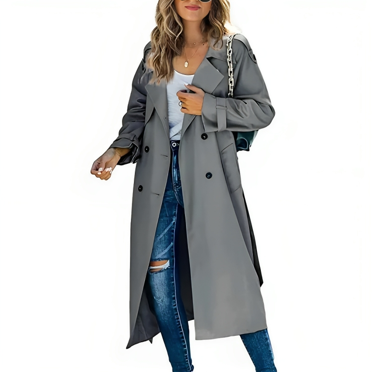 WOLFF - Eleganter Streetwear-Trenchcoat