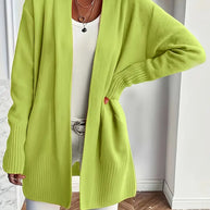 WW | Strickjacke mit offener Vorderseite für Damen