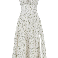 Blumiges Corsagenkleid